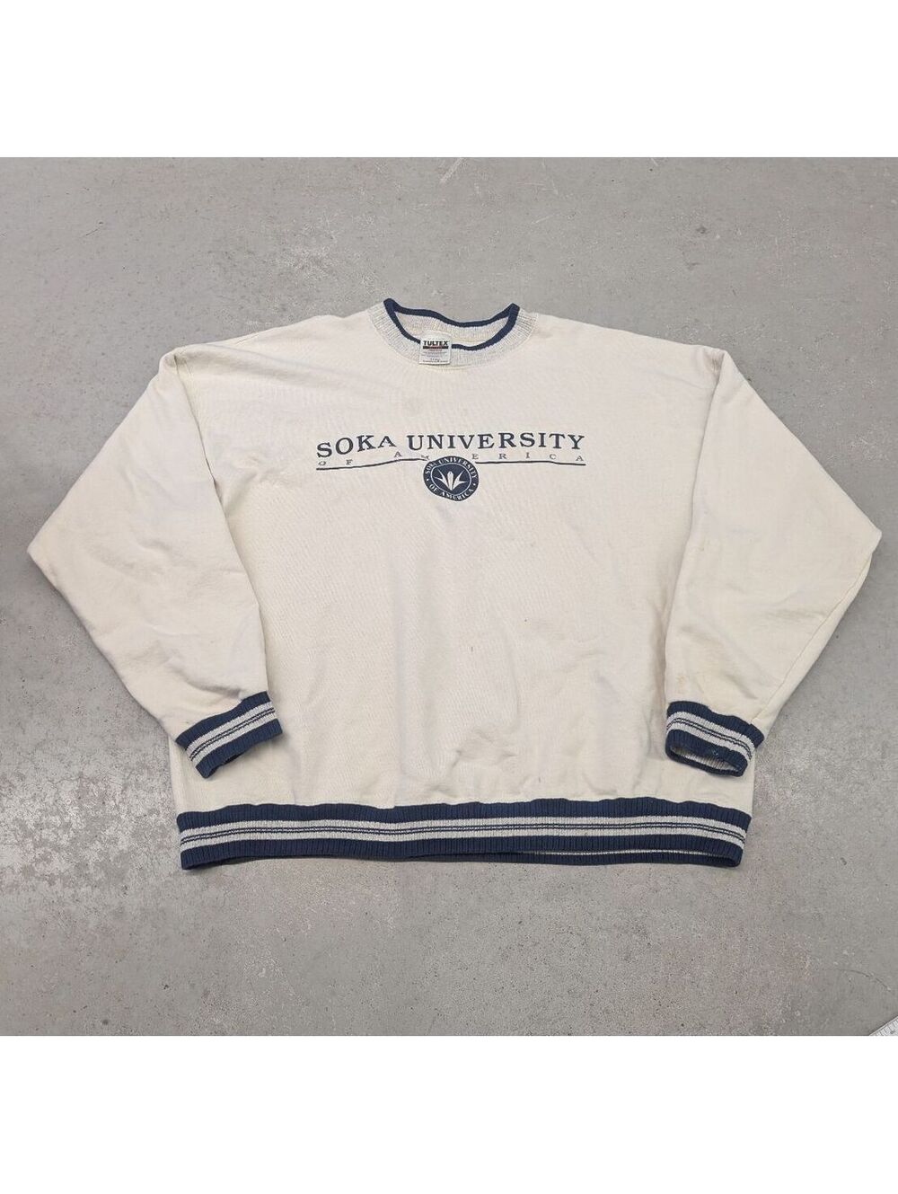 Vintage 90s Soka University of America Crew Neck Sweater